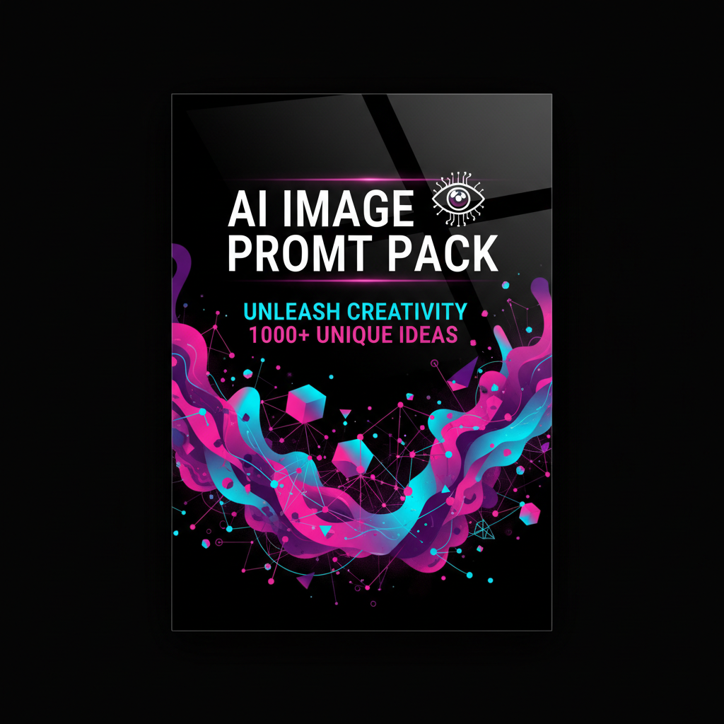 AI Image Prompt Pack digital product cover